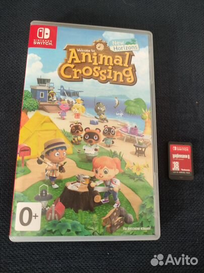 Animal crossing и Wolfenstein II (2) рус Switch