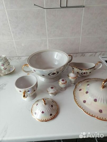Набор столовой посуды на 6 персон фарфор