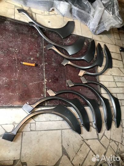 Ремонтные арки заднего крыла хендай акцент пороги