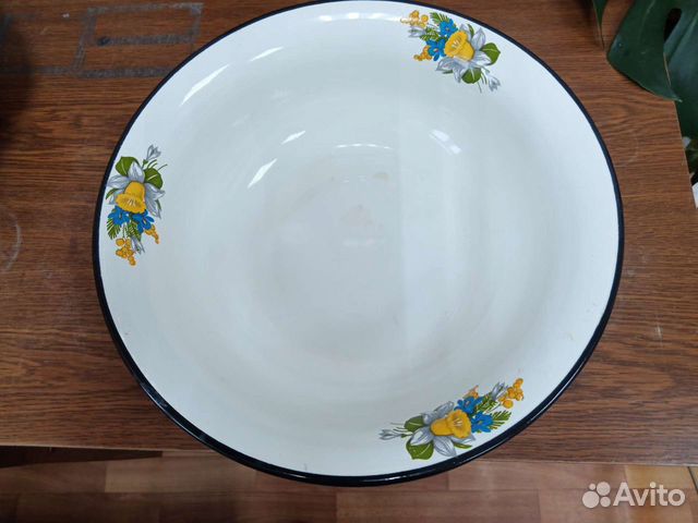 Блюдо эмалированное