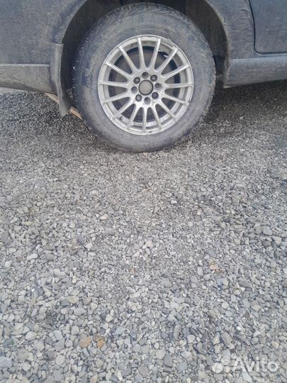 Литые диски r14 на ваз с зимней резиной