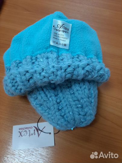 Шапка, берет, снуд, пух