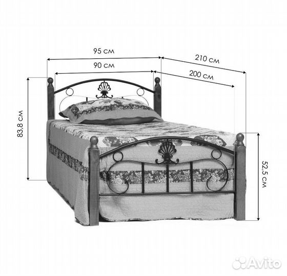Кровать Румба