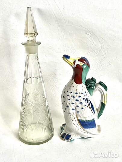 Посуда стеклянная, старая, СССР