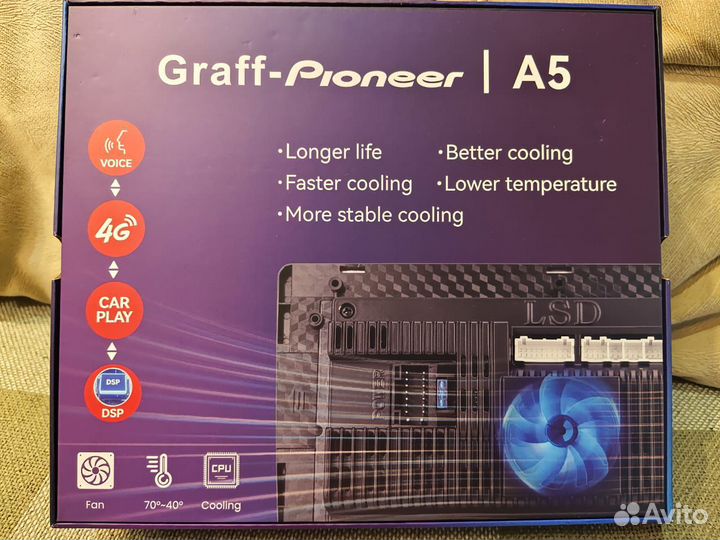 Автомагнитола Graff-Pioneer A5 Android 9