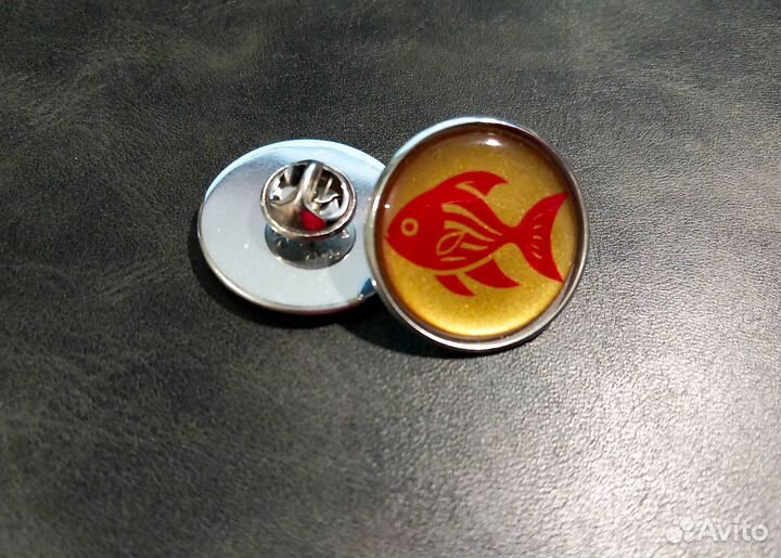 Значок (заливной) Значок спо на метал.основе 25мм