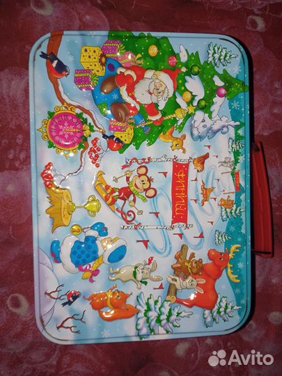 Чемоданчик металлический декоративный аудио