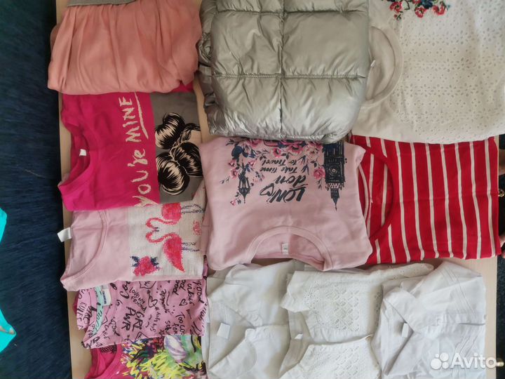 Вещи для девочки рост140