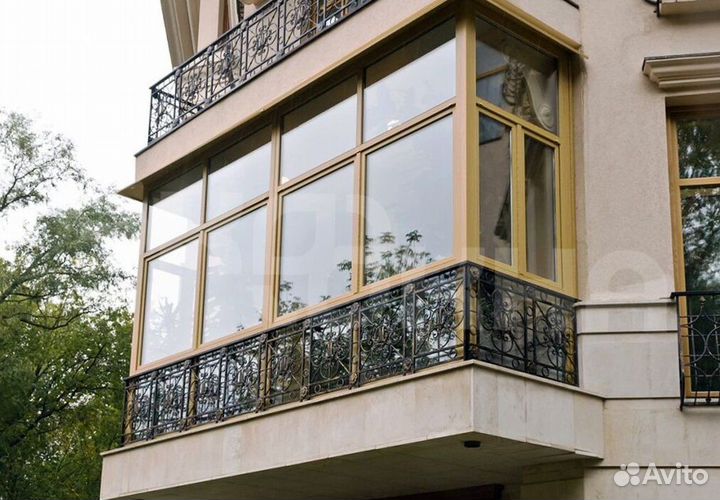 Остекление балконов и лоджий под ключ W0830