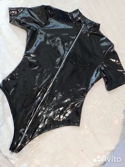 Кожаное боди