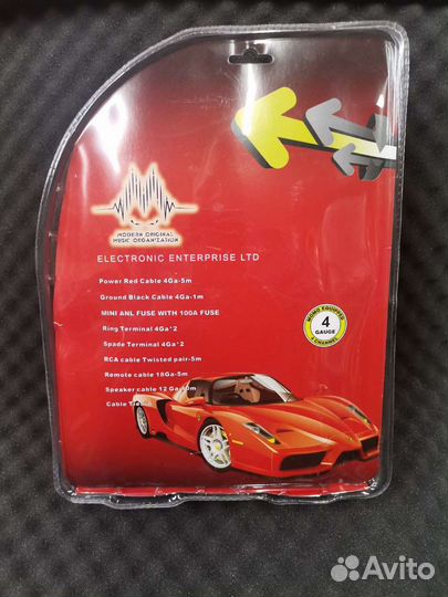 Комплект для 4х канального усилителя