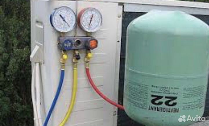 Установка, заправка, чистка, кондиционеров