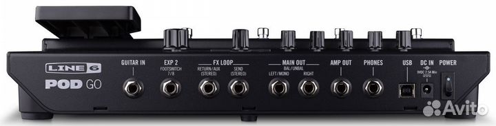 Гитарный процессор эффектов Line 6 POD Go