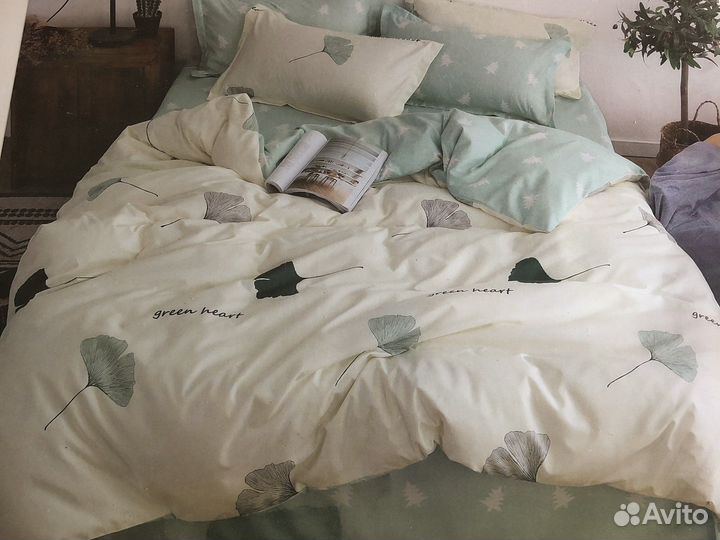 Белье постельное 1,5 новое
