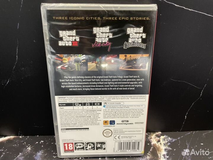 Gta Trilogy Nintendo Switch