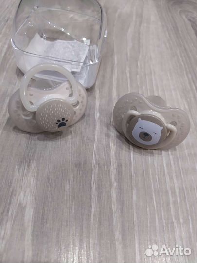 Пустышка lovi bear набор 2 шт в коробке