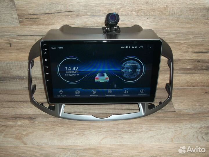 Магнитола Chevrolet Captiva 2DIN Android с камерой