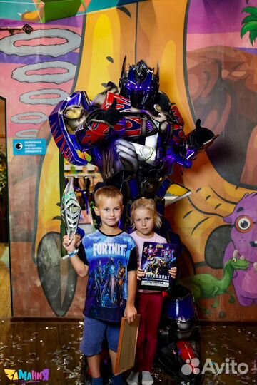 Готовый бизнес шоу роботов трансформеров