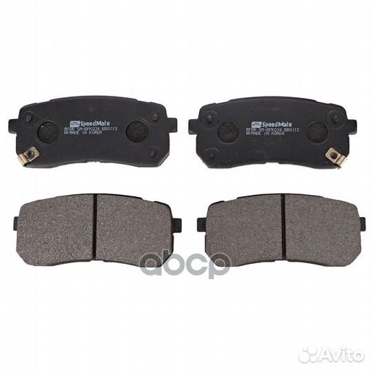 Колодки зад.hyundai IX55 (2007-2013),starex H1