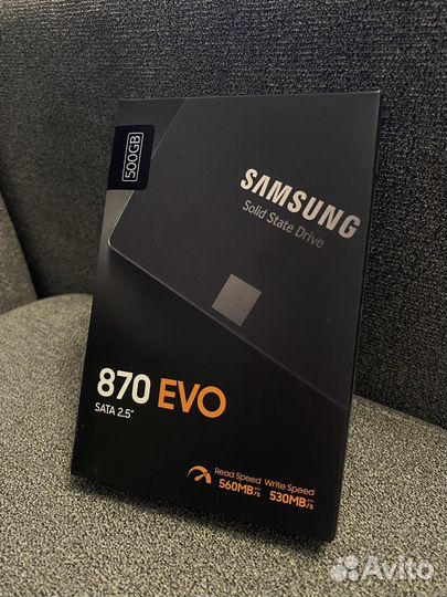 Накопитель Samsung SSD 870 EVO новый
