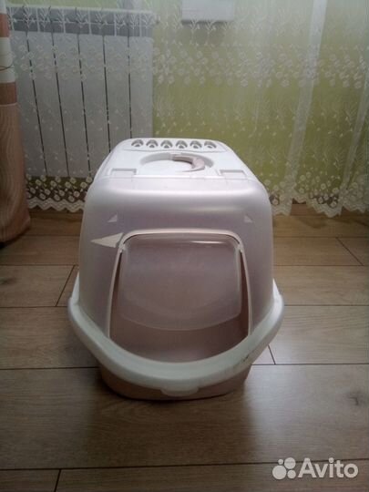 Кошачий туалет закрытый