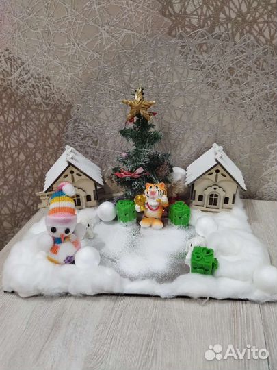 Зимние поделки