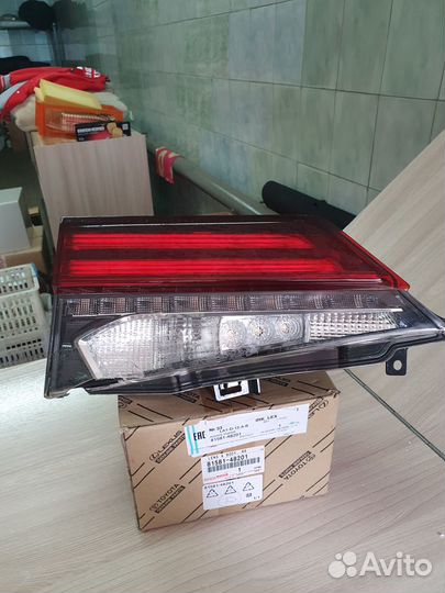 Фара задняя левая lexus rx350