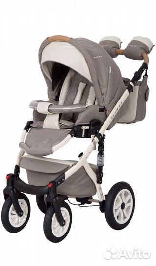 Коляска детская 2 в 1 Riko bruno ecco 14 бежевый