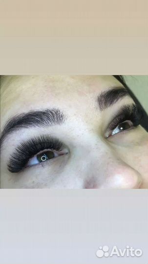 Наращивание ресниц на дому
