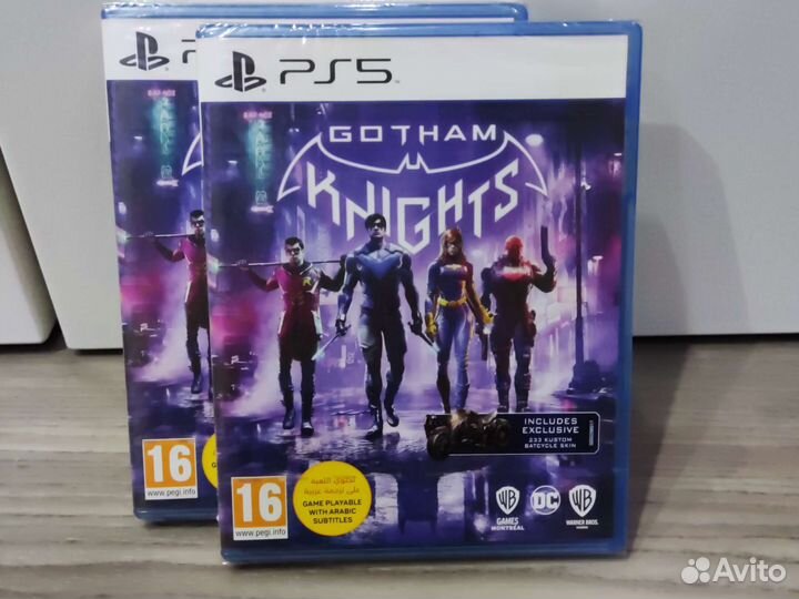 Игра для PlayStation 5 Gotham Knights. Диск