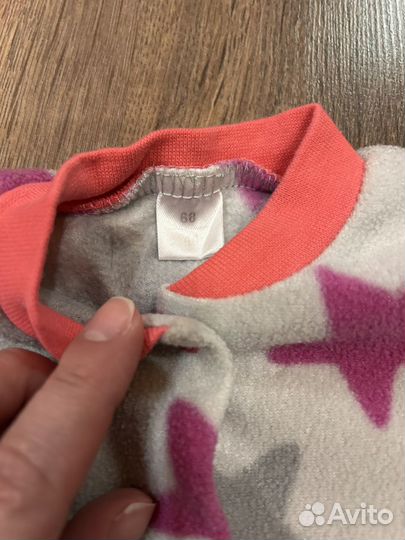 Комбинезон флисовый 68