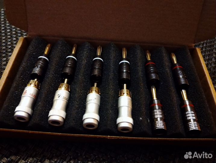 Коннекторы акустические и межблочные