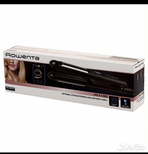 Выпрямитель для волос Rowenta Liss&Curl SF4210F0