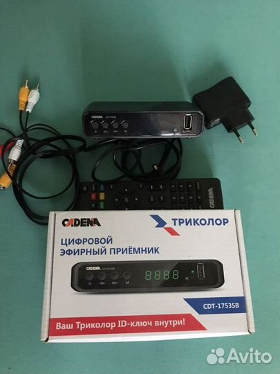 TV приставка cadena CDT-1753SB