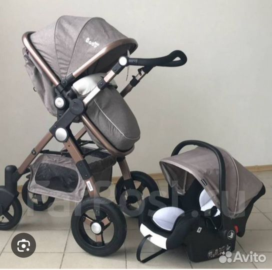 Прогулочная коляска 3 в 1 бу