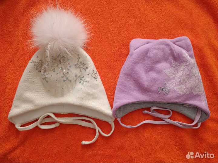 Шапка зима, демисезонная