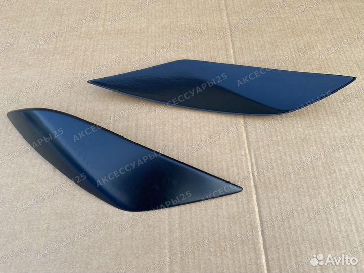 Реснички на фары Toyota Caldina 2002-2007г