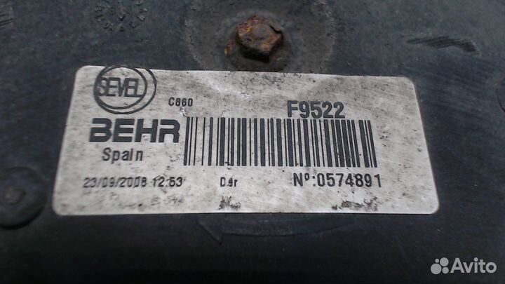 Вентилятор радиатора Citroen Jumper (Relay), 2008