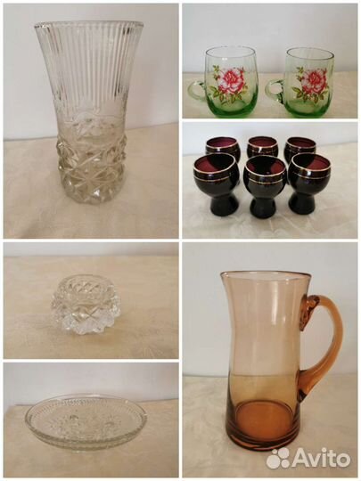 Коллекционные, антикварные изделия 70 гг, хрусталь