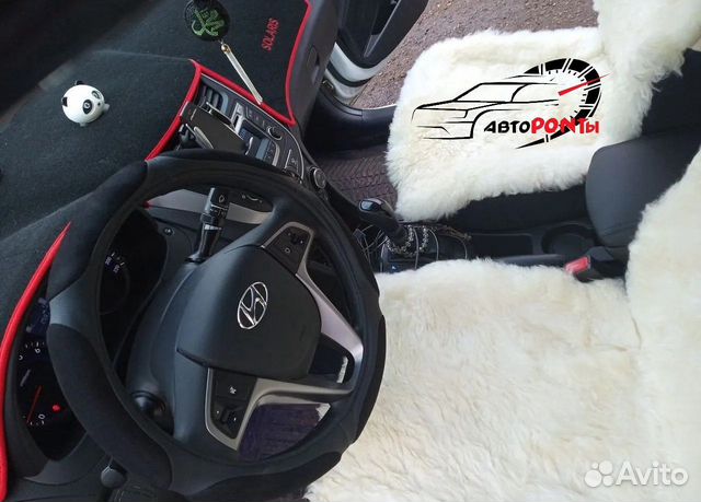 Подлокотник Хендай Солярис 2016 органайзер