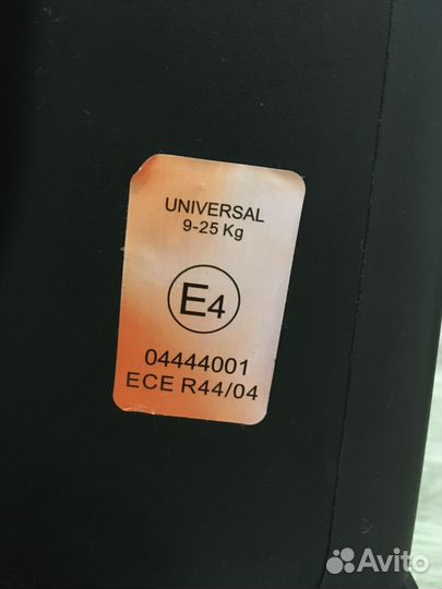 Автокресло Capella 9-25 кг. В отличном состоянии