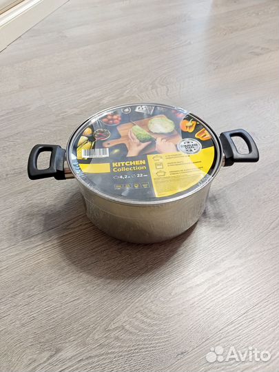 Кастрюля Kitchen 4,2л