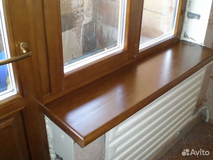 Балконный блок под дерево