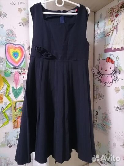 Школьная форма для девочки синяя