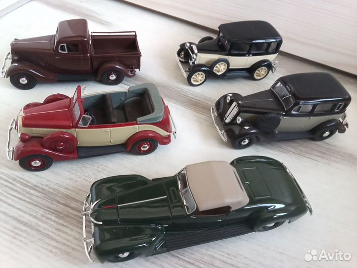 Модели автомобилей 1 43 СССР
