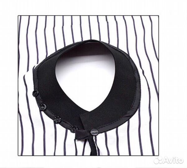 Пеньюар с неопреновым воротником