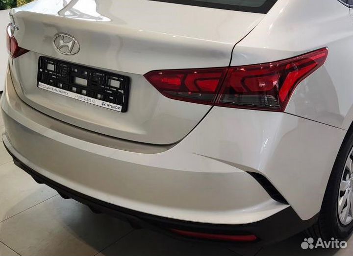 Задний бампер hyundai solaris 2 рест 2020-2023 25