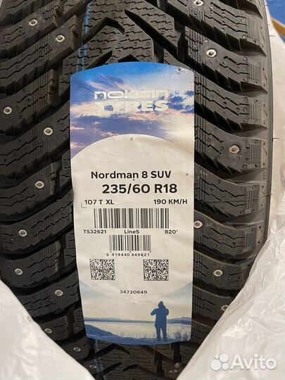 Nokian Tyres Nordman 8 SUV 235/60 R18 107T