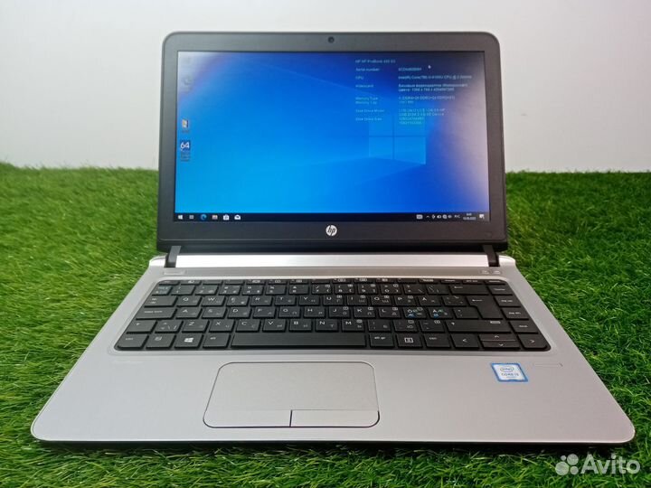 Ноутбук hp probook 430 G3 i3/4gb/ssd128gb/hd13