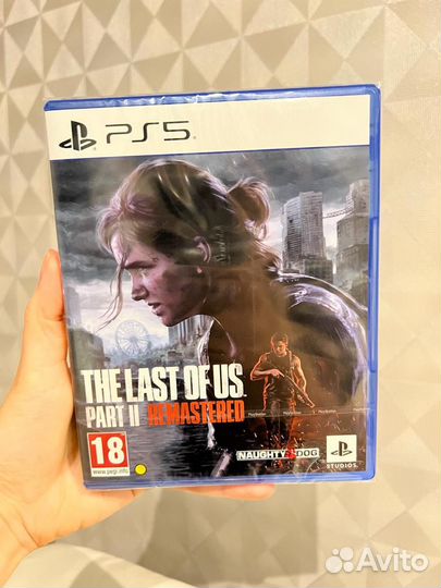 Одни из нас part II remastered ps5 диск